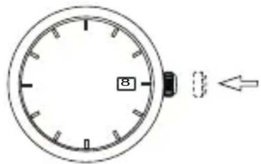 ORIENT Classic AK00002S - [Установка календаря] - 4
