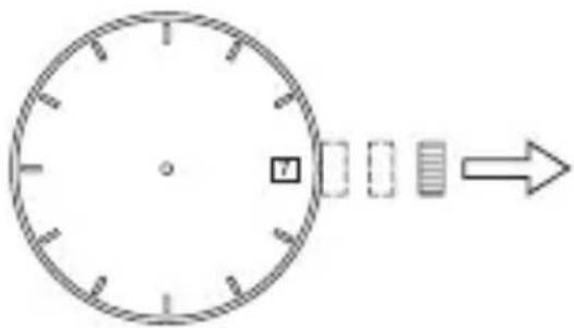 ORIENT Contemporary NR1Q00BW - ◆ PUESTA EN HORA [DB(46A), NB(555)] - 10