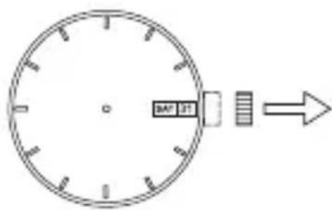 ORIENT Contemporary NR1Q00BW - ◆ IMPOSTAZIONE DELL'ORA E DEL CALENDARIO [EM(469)] - 2