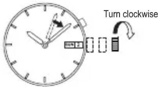 ORIENT Contemporary NR1Q00BW - ◆ HOW TO SET THE TIME &amp; CALENDAR [EM(469)] - 5