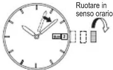 ORIENT Contemporary ER1T002W - ◆ IMPOSTAZIONE DELL'ORA E DELLA DATA [NQ(559), PM(599)] - 3