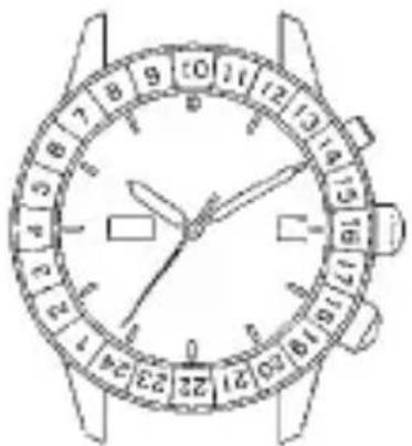 ORIENT Contemporary ER1T002W - WORLD TIME - 2
