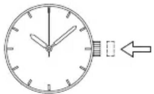 ORIENT Contemporary ER1T002W - ◆ IMPOSTAZIONE DELL'ORA [DB(46A), NB(555)] - 2