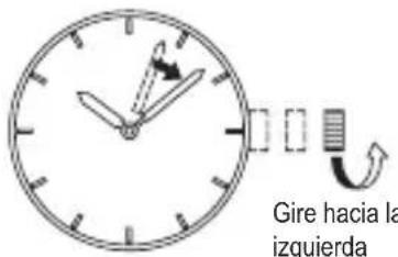 ORIENT Contemporary AG02003W - ◆ CÓMO AJUSTAR LA HORA Y EL CALENDARIO [AA(F69)] - 1