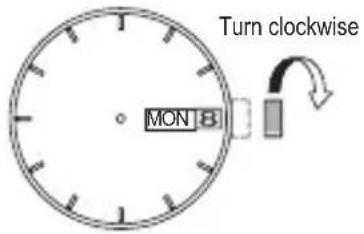 ORIENT Contemporary AG02003W - ◆ HOW TO SET THE TIME &amp; CALENDAR [AA(F69)] - 14