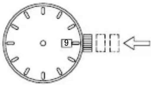 ORIENT Sports TT0J001B - ◆ EINSTELLEN DES DATUMS - 4