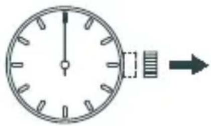 ORIENT Sports UY05001W - ◆ HOW TO SET THE TIME AND CALENDAR [How to set the time] - 1