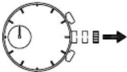 ORIENT Sports TW05002T - ♦ REGOLAZIONE DELL'ORA E AGGIUSTAMENTO POSIZIONI LANCETTE CRONOMETRO (Lancette per indicazione delle ore e lancette per il cronometro) - 2