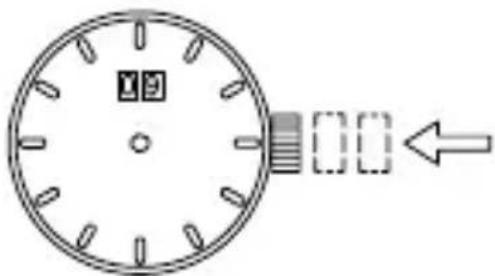 ORIENT Classic TV02004W - ◆ УСТАНОВКА ВРЕМЕНИ И НАСТРОЙКА ПОЛОЖЕНИЯ СТРЕЛОК СЕКУДОМЕРА (Стрелки для отображения времени и стрелки секундомера) - 10