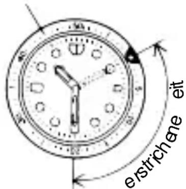 ORIENT Sports TT15003T - ◆ VERWENDEN DER EINER DREHBAREN ANZEIGE-L NETTE - 1