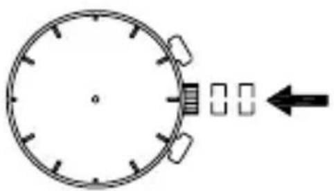 ORIENT Sports TT15003T - ■ Forma de ajustar la hora - 3