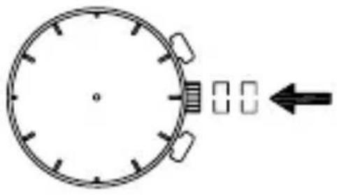 ORIENT Sports TT15003T - ♦ STELLEN DER UHR UND EINSTELLEN DER POSITION DER STOPPUHRZEIGER (Zeiger f r Zeitan eige und Stoppuhr eigerr) - 8