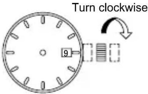 ORIENT Sports TT0Y006B - ◆ HOW TO SET THE DATE - 3
