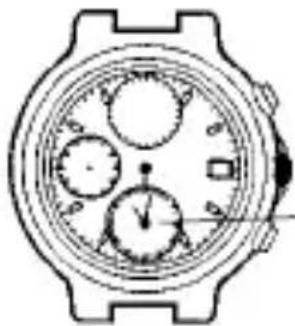 ORIENT Sports TD0T003D - ◆ HOW TO USE THE ALARM (ONE-TIME ALARM) - 1