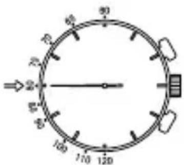 ORIENT Sports TD0T001N - ◆ HOW TO USE THE TACHYMETER - 2