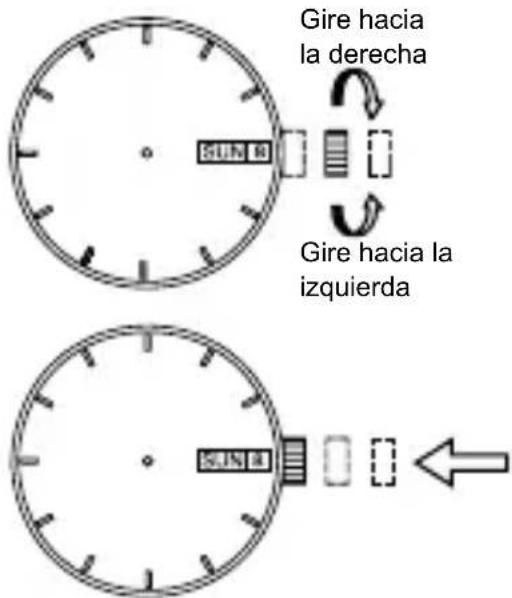 ORIENT Contemporary RF-QA0007B - Reloj con indicador de fecha: 8:00 p.m. a 2:00 a.m. - 2
