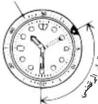 ORIENT Contemporary RF-QA0005L - ◆ 旋转指示表圈的使用方法 - 2