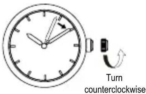 ORIENT Sports RE-AU0303B - ◆ HOW TO SET THE TIME [AT (F6R)] [AV (F6F)] [How to set the time] - 2