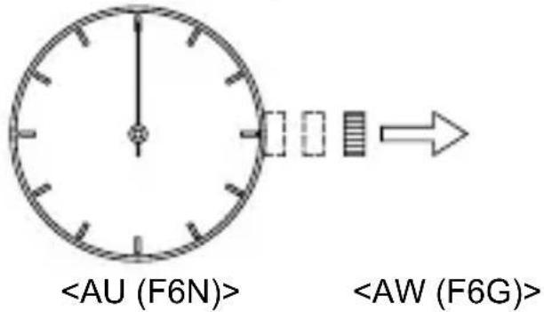 ORIENT Sports RE-AT0102Y - ◆ HOW TO SET THE TIME & DATE [AU (F6N)][AW (F6G)][How to set the time] - 1