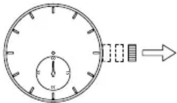 ORIENT Contemporary RA-SP0005N - [Cómo ajustar la hora] - 1