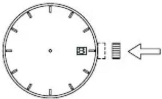ORIENT Contemporary RA-SP0005N - 10:00 Uhr bis 1:00 Uhr - 3