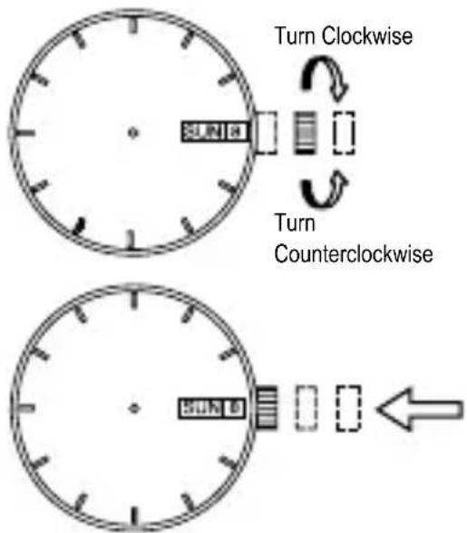 ORIENT Contemporary RA-QC1704S - ◆ HOW TO SET THE CALENDAR - 3