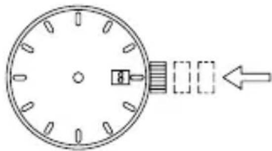 ORIENT Contemporary RA-AX0007L - ◆ КАК УСТАНОВИТЬ ВРЕМЯ И КАЛЕНДАРЬ [Установка времени] - 5