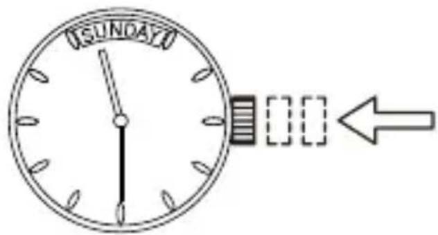 ORIENT Contemporary RA-AX0007L - [Impostazione del giorno della settimana] - 3