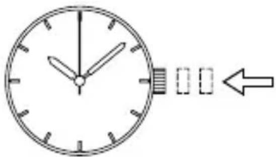 ORIENT Contemporary RA-AX0007L - ◆ КАК УСТАНОВИТЬ ВРЕМЯ И КАЛЕНДАРЬ [Установка времени] - 3