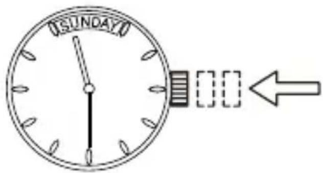 ORIENT Contemporary RA-AX0007L - [How to set the day of the week] - 3