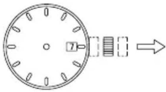 ORIENT Contemporary RA-AX0007L - ◆ CÓMO AJUSTAR LA HORA Y EL CALENDARIO [Cómo ajustar la hora] - 4