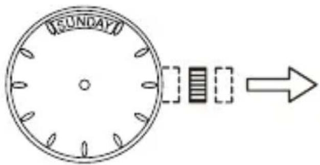 ORIENT Contemporary RA-AX0007L - [Установка дня недели] - 1