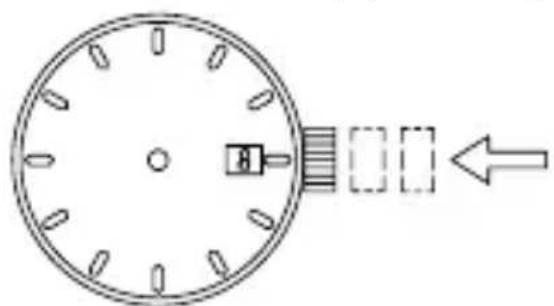 ORIENT Contemporary RA-AX0007L - ◆ CÓMO AJUSTAR LA HORA Y EL CALENDARIO [Cómo ajustar la hora] - 5