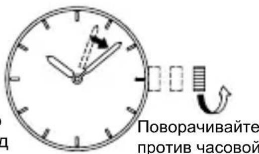 ORIENT Contemporary RA-AX0007L - ◆ КАК УСТАНОВИТЬ ВРЕМЯ И КАЛЕНДАРЬ [Установка времени] - 2