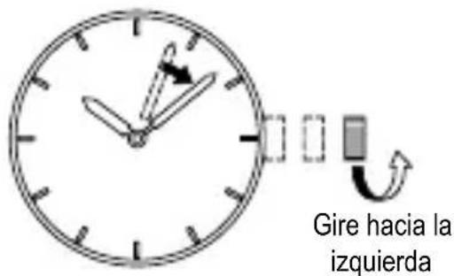 ORIENT Contemporary RA-AC0E05N - ◆ CÓMO AJUSTAR LA HORA [AG(F6T)] - 1