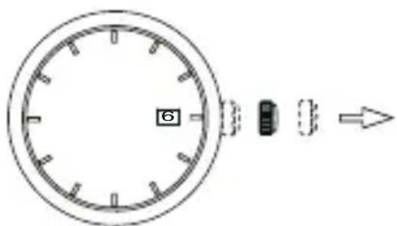 ORIENT Contemporary AL00005B - [Cómo ajustar el calendario] - 1