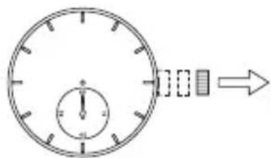 ORIENT Contemporary AG03001D - ◆ КАК УСТАНОВИТЬ ВРЕМЯ И КАЛЕНДАРЬ [AP(F62)] - 1