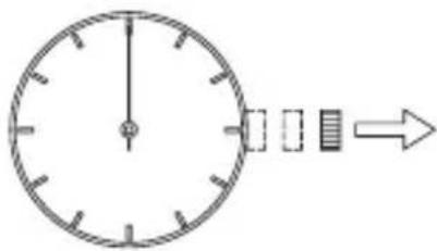 ORIENT Classic AG00002W - ◆ HOW TO SET THE TIME [AG(F6T)] - 3