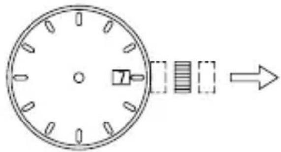 ORIENT Sports AF03002T - ◆ КАК УСТАНОВИТЬ ВРЕМЯ И КАЛЕНДАРЬ [Установка времени] - 4