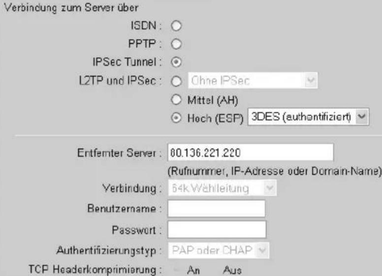 T-Mobile Teledat 820 - Bidirektionale LAN-LAN-Kopplung mit IPSec Verschlüsselung - 2