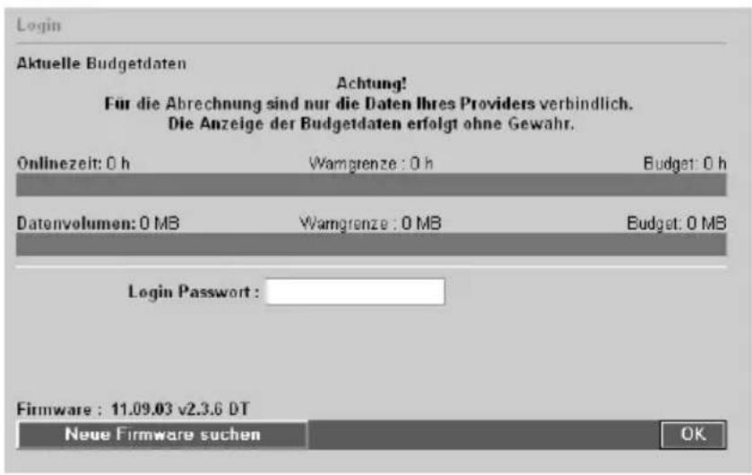 T-Mobile Teledat 820 - Erstes Login - 1