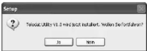 T-Mobile Teledat 820 - Installation der Routertools - 1