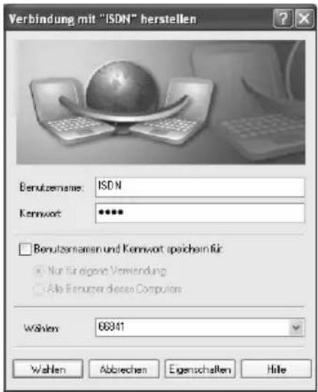 T-Mobile Teledat 820 - Benutzereinwahl über Windows XP - 4