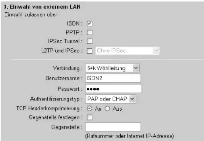 T-Mobile Teledat 820 - Verbindungsaufbau zu externem LAN - 3