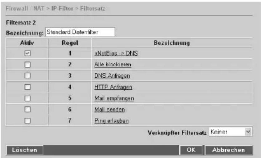 T-Mobile Teledat 820 - IP-Filter - 1
