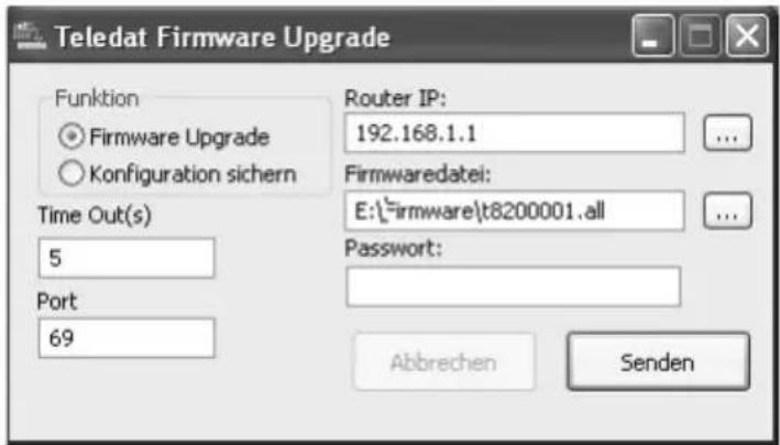 T-Mobile Teledat 820 - Teledat Firmware Upgrade - 2