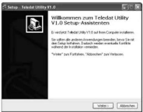 T-Mobile Teledat 820 - Installation der Routertools - 2