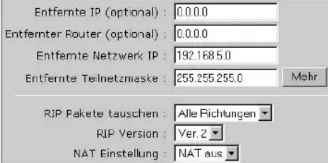 T-Mobile Teledat 820 - TCP/IP Einstellungen - 1