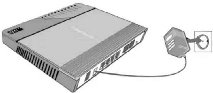 T-Mobile Teledat 820 - Anschließen an das Stromnetz - 1