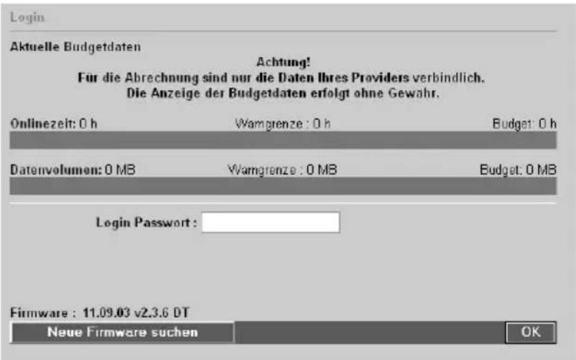 T-Mobile Teledat 820 - Login - 1